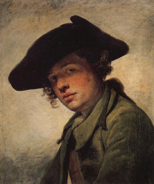 Jean-Baptiste Greuze A Young Man in a Hat Sweden oil painting art